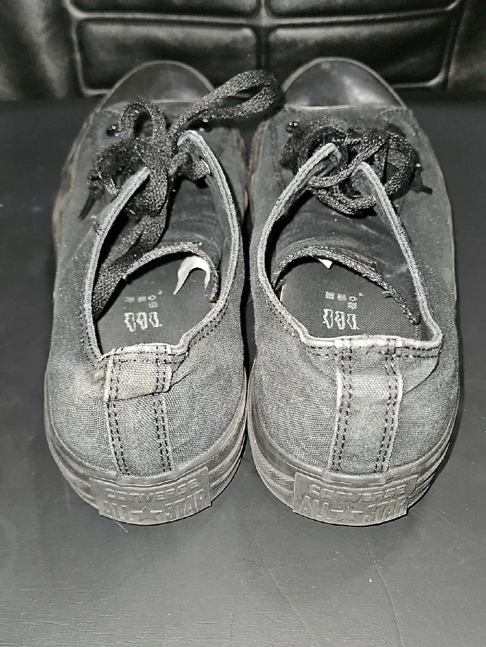 Converse Black Low Top Canvas Sneakers Size 13
